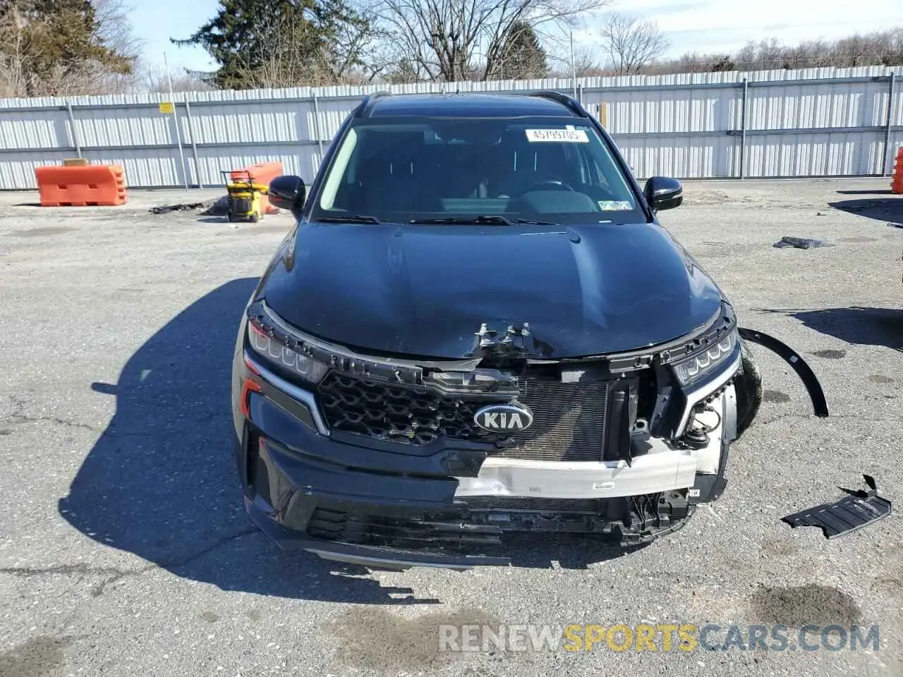 5 fotografías del automóvil dañado 5XYRL4LCXMG009364 KIA SORENTO 2021