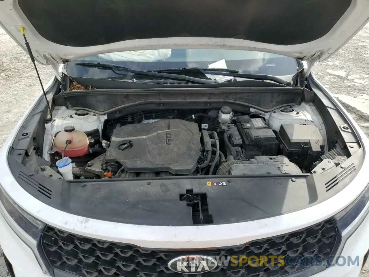12 fotografías del automóvil dañado 5XYRL4LCXMG064090 KIA SORENTO 2021