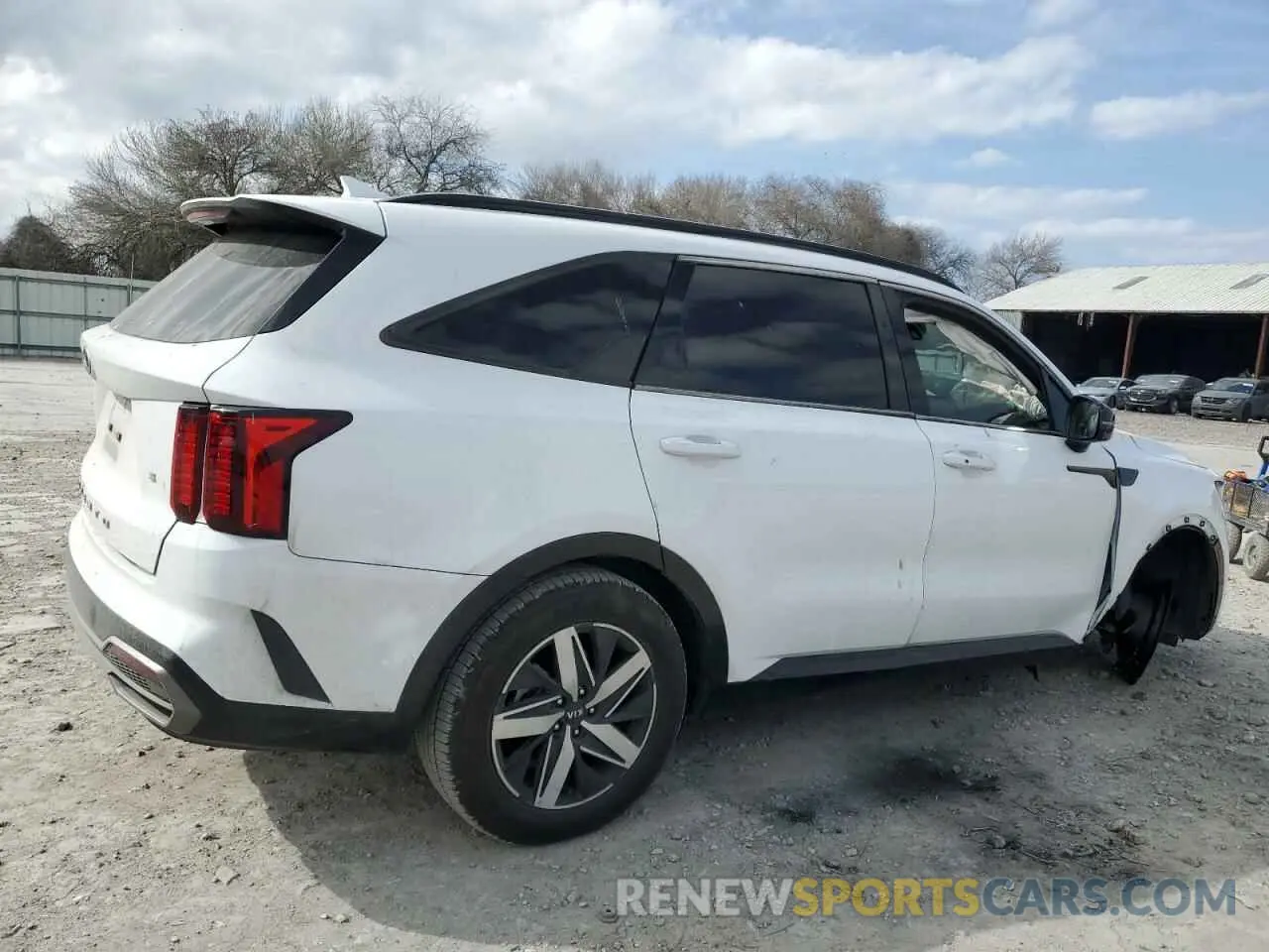 3 fotografías del automóvil dañado 5XYRL4LCXMG064090 KIA SORENTO 2021