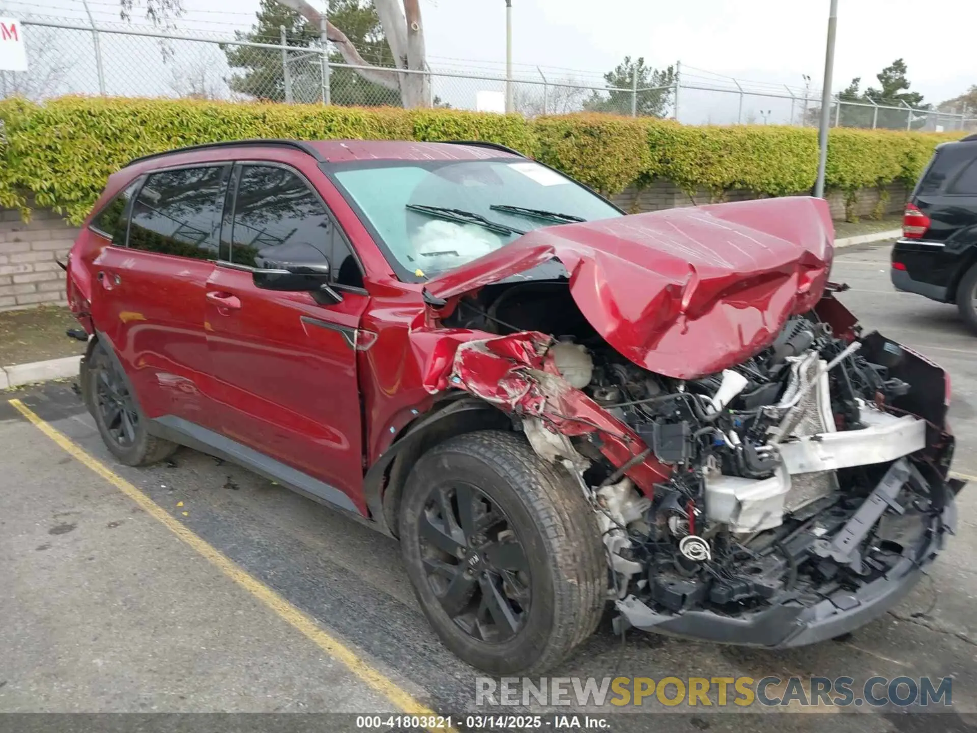 1 fotografías del automóvil dañado 5XYRLDLC2MG005454 KIA SORENTO 2021