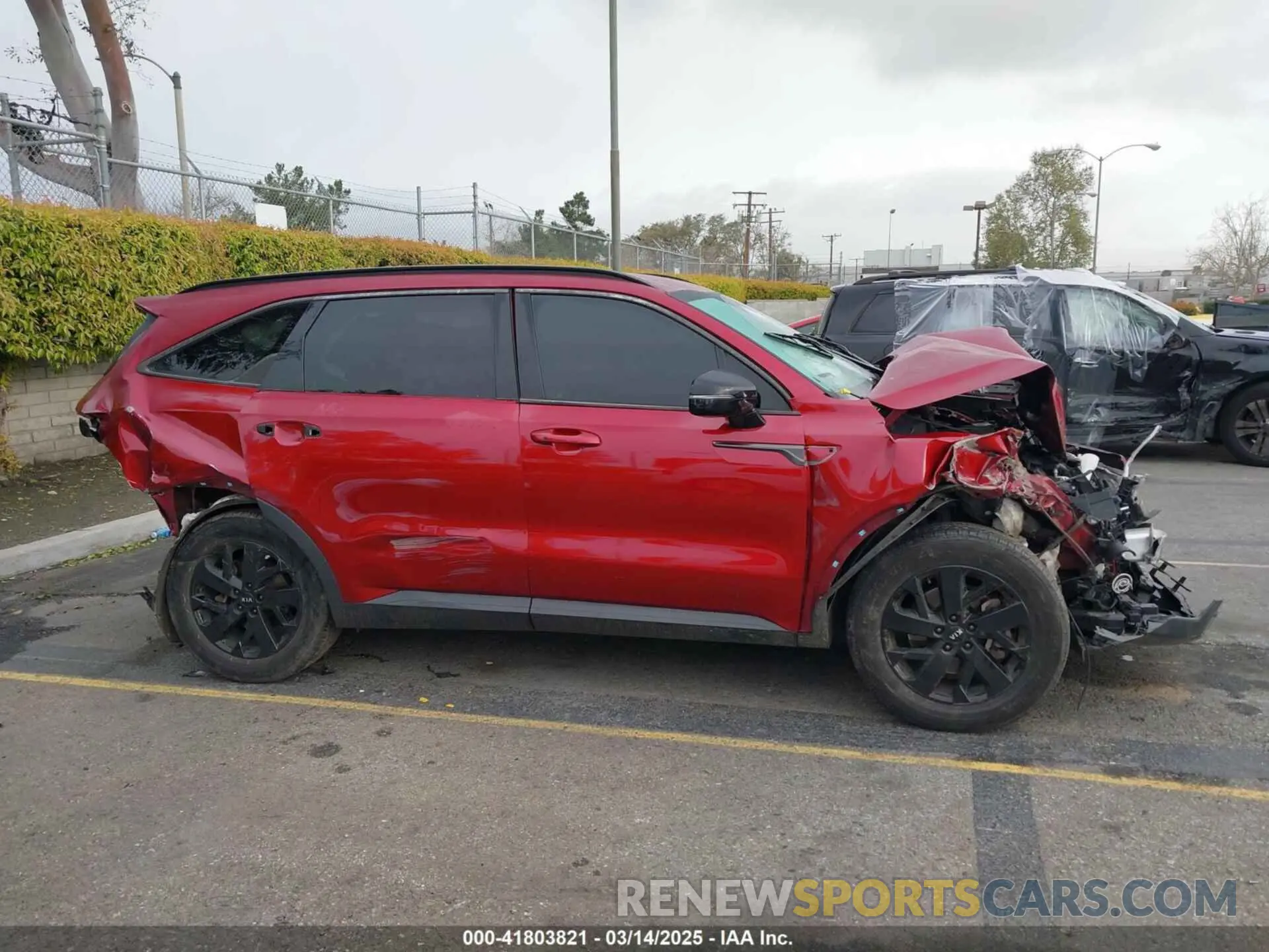 12 fotografías del automóvil dañado 5XYRLDLC2MG005454 KIA SORENTO 2021