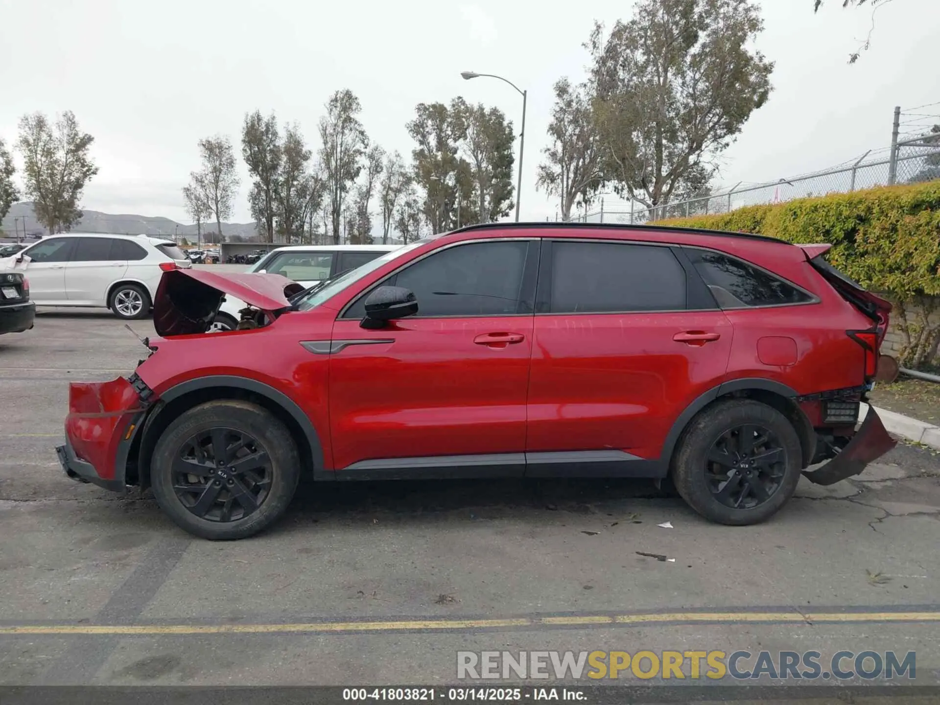 13 fotografías del automóvil dañado 5XYRLDLC2MG005454 KIA SORENTO 2021