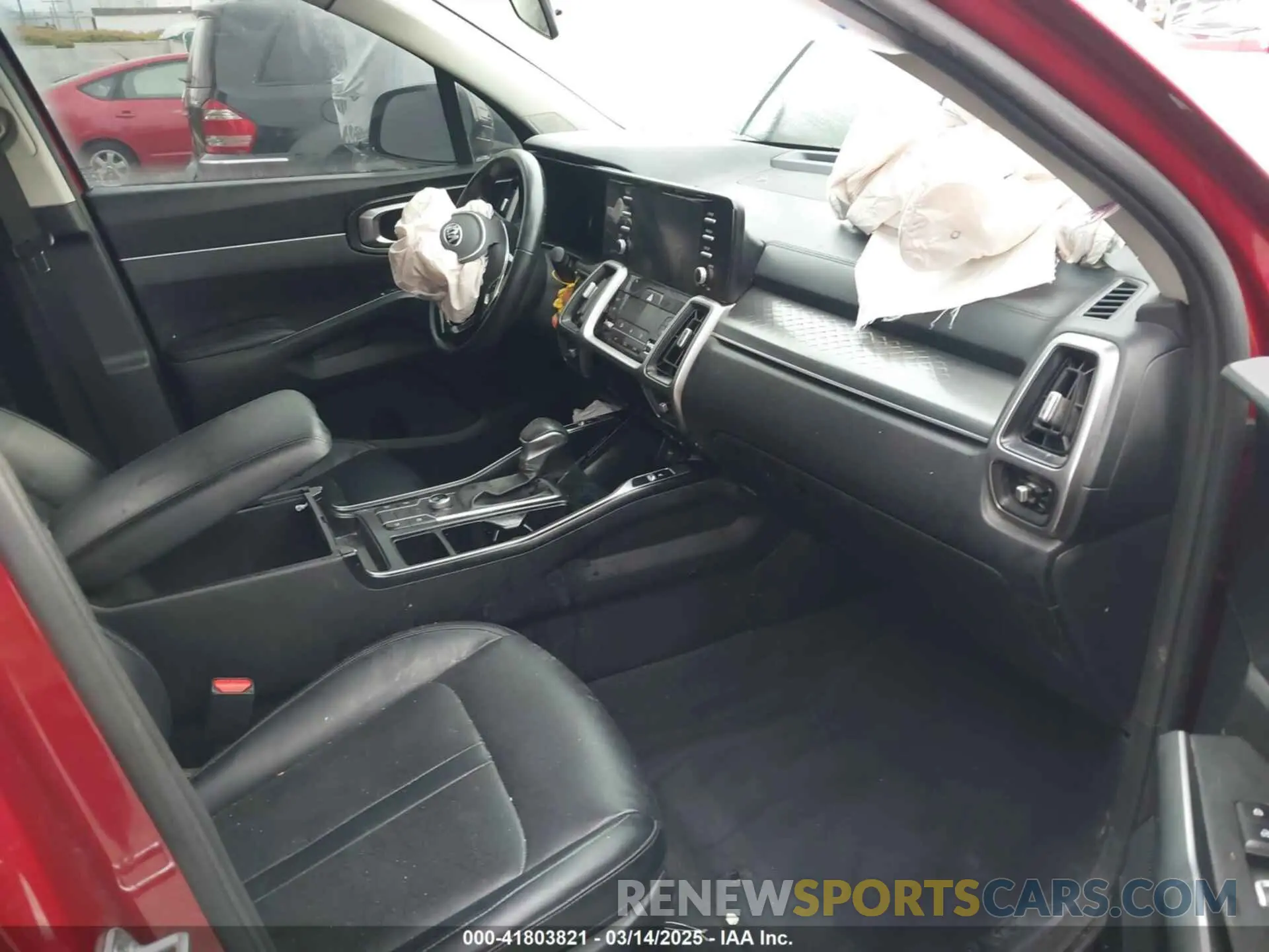 5 fotografías del automóvil dañado 5XYRLDLC2MG005454 KIA SORENTO 2021