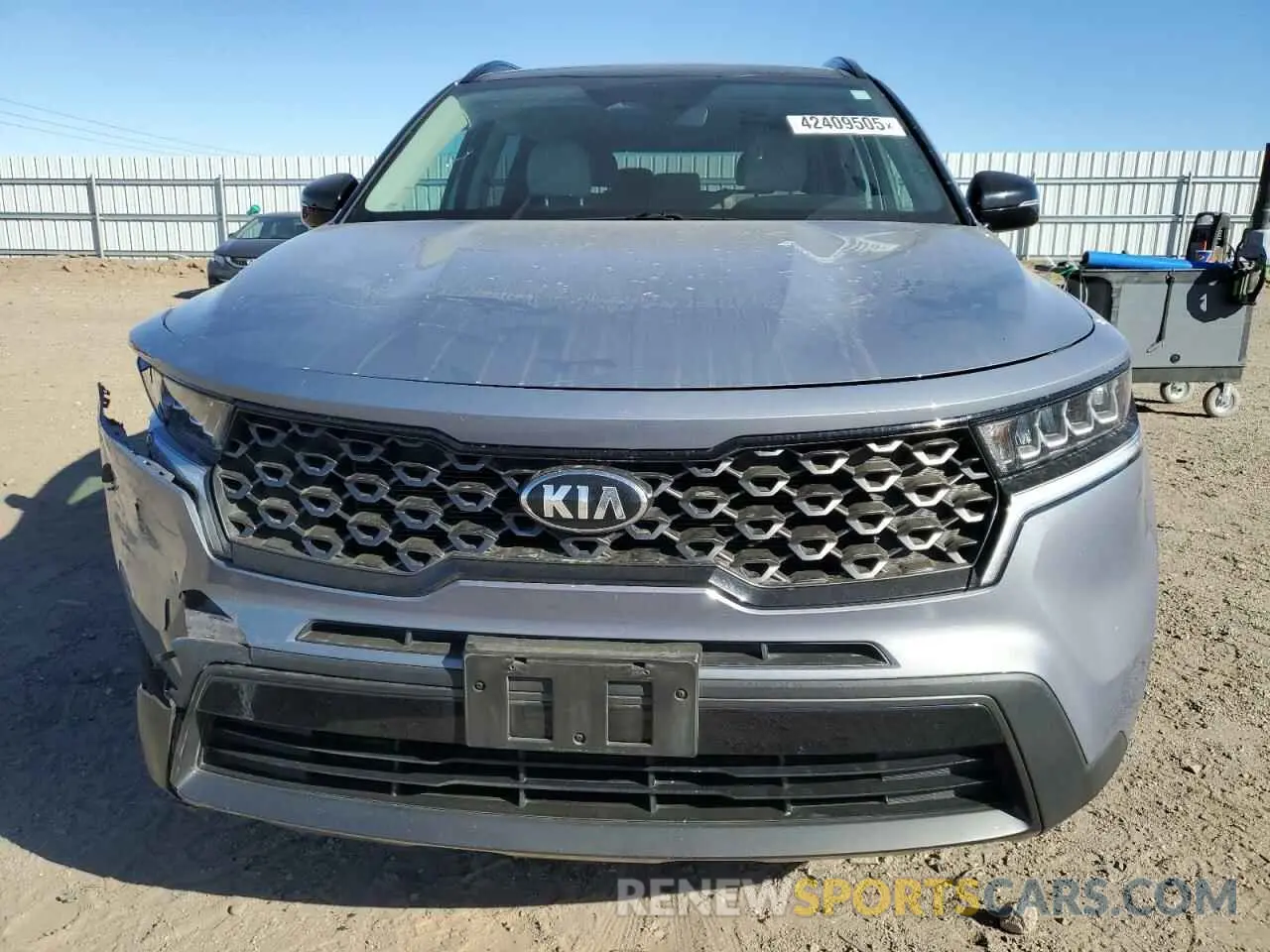 5 fotografías del automóvil dañado 5XYRLDLC4MG013233 KIA SORENTO 2021