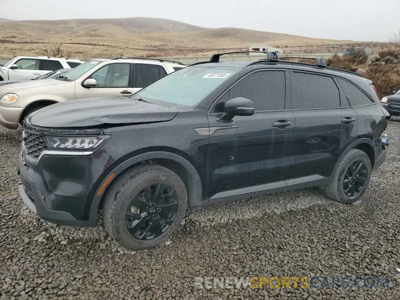 1 fotografías del automóvil dañado 5XYRLDLC5MG008364 KIA SORENTO 2021