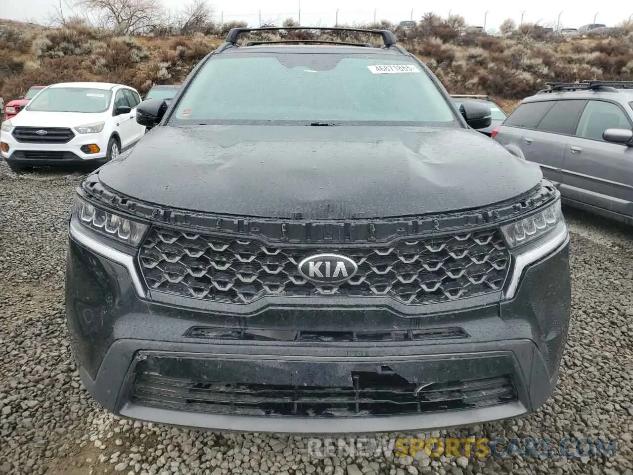 5 fotografías del automóvil dañado 5XYRLDLC5MG008364 KIA SORENTO 2021