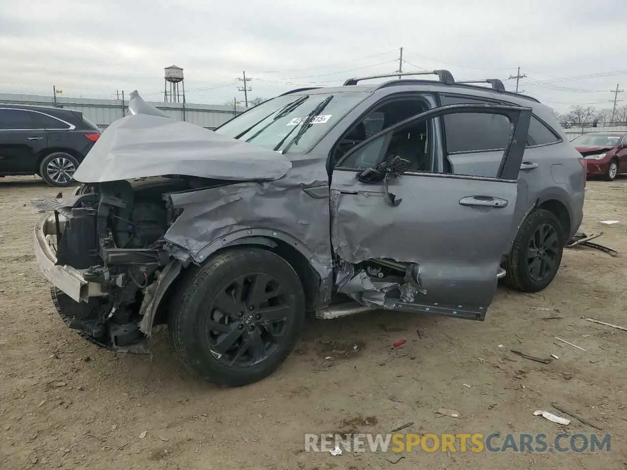 1 fotografías del automóvil dañado 5XYRLDLC5MG024113 KIA SORENTO 2021