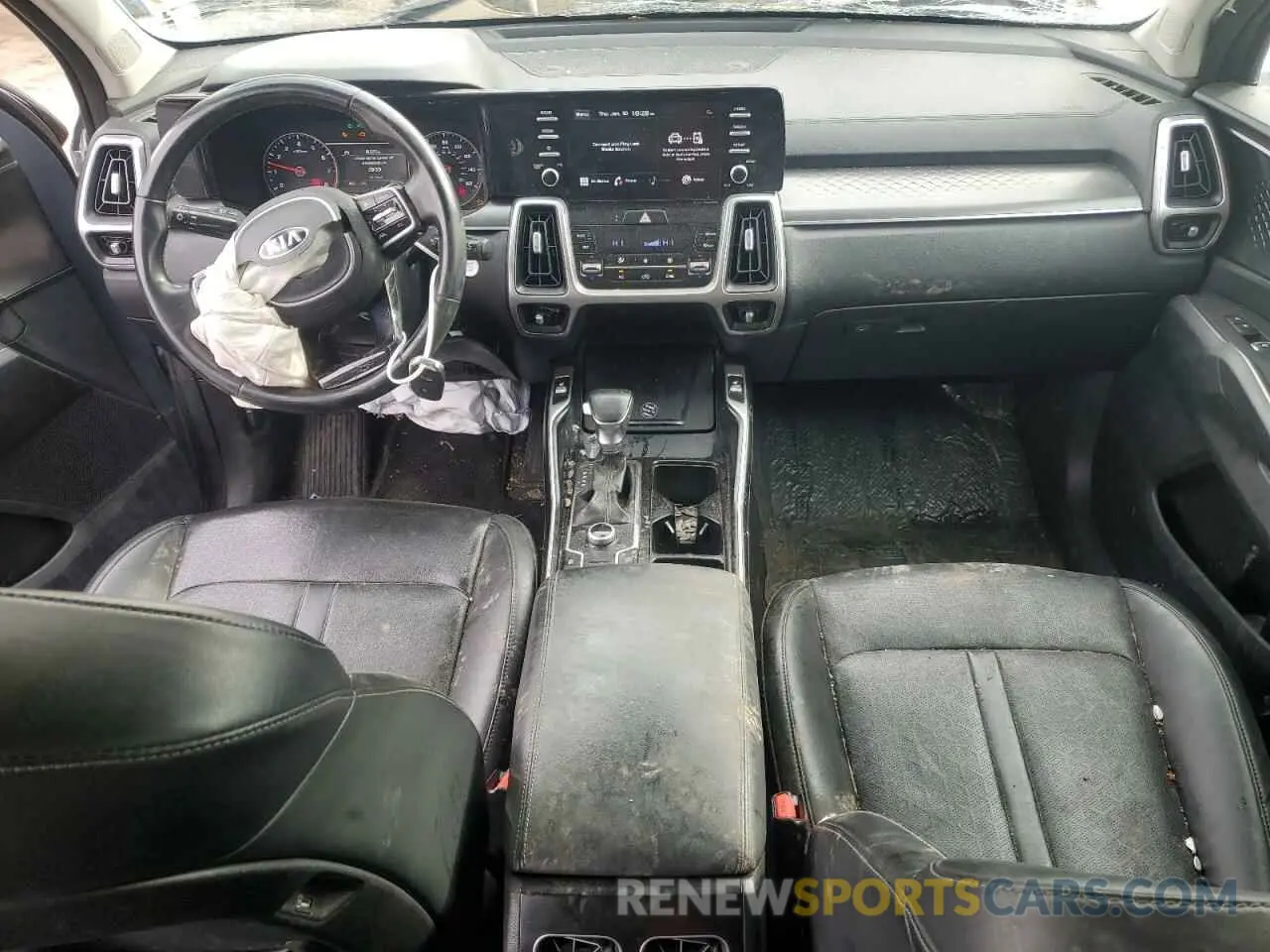 8 fotografías del automóvil dañado 5XYRLDLC5MG024113 KIA SORENTO 2021