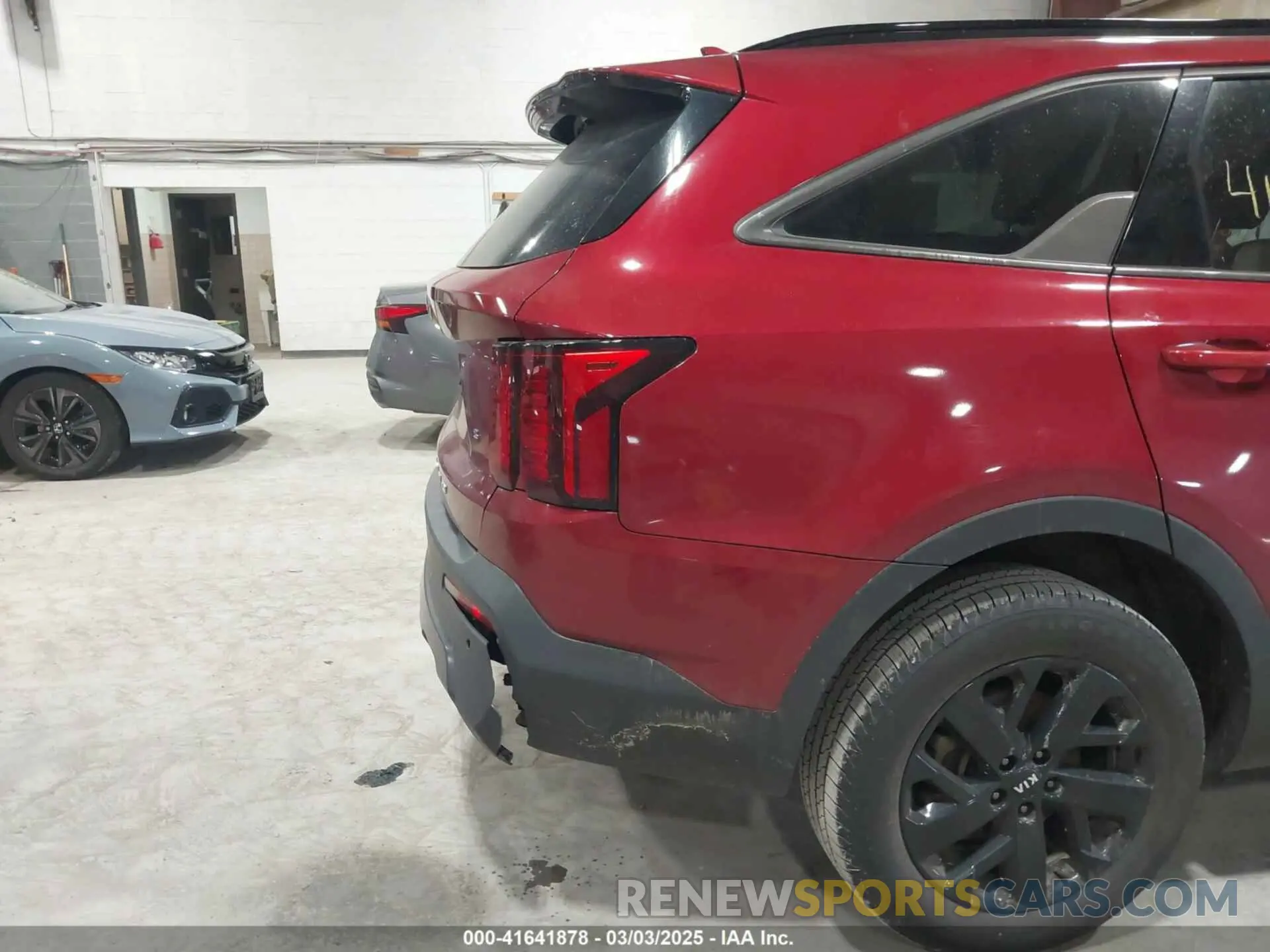 20 fotografías del automóvil dañado 5XYRLDLC5MG053854 KIA SORENTO 2021