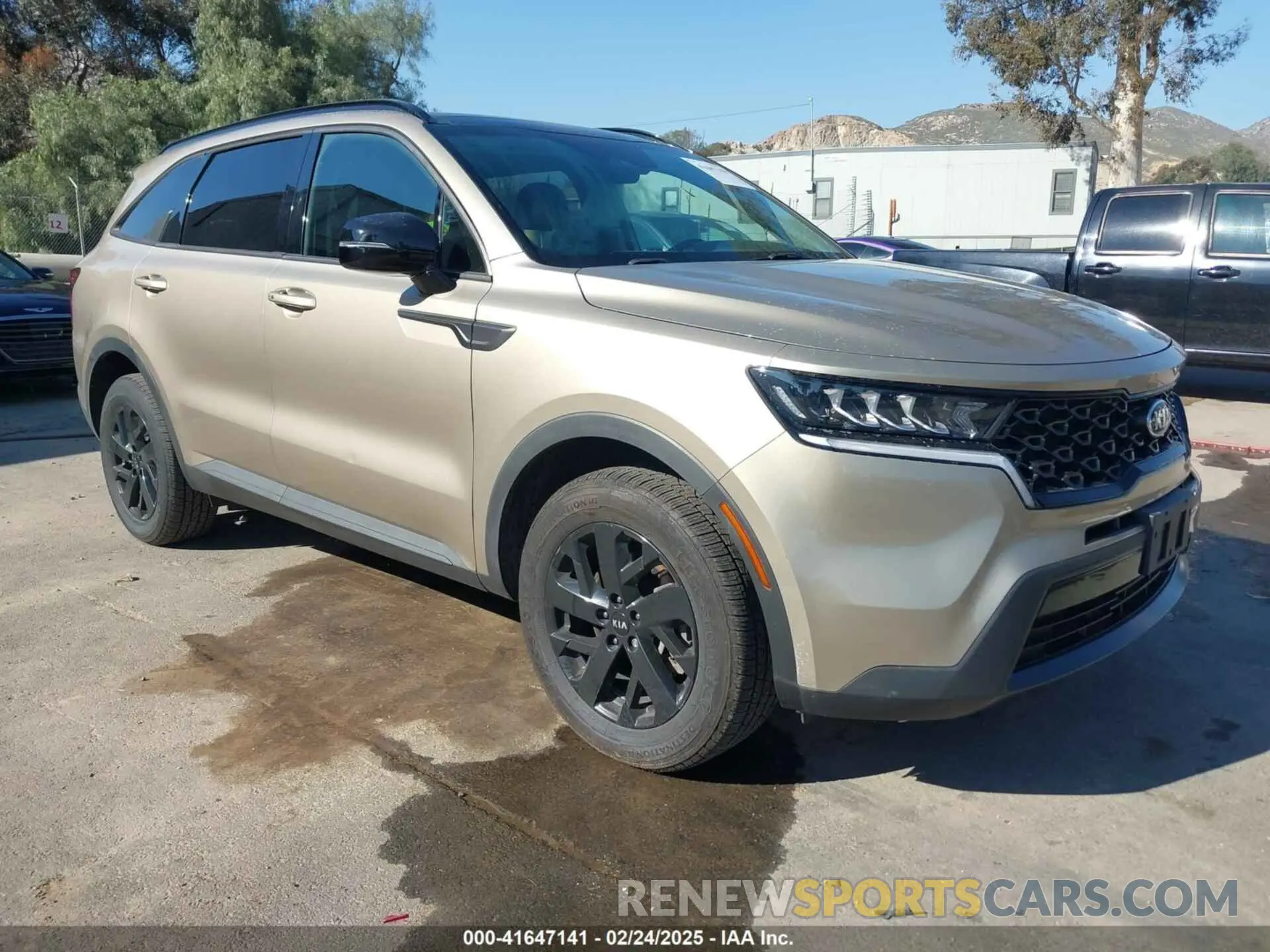 1 fotografías del automóvil dañado 5XYRLDLC6MG008163 KIA SORENTO 2021