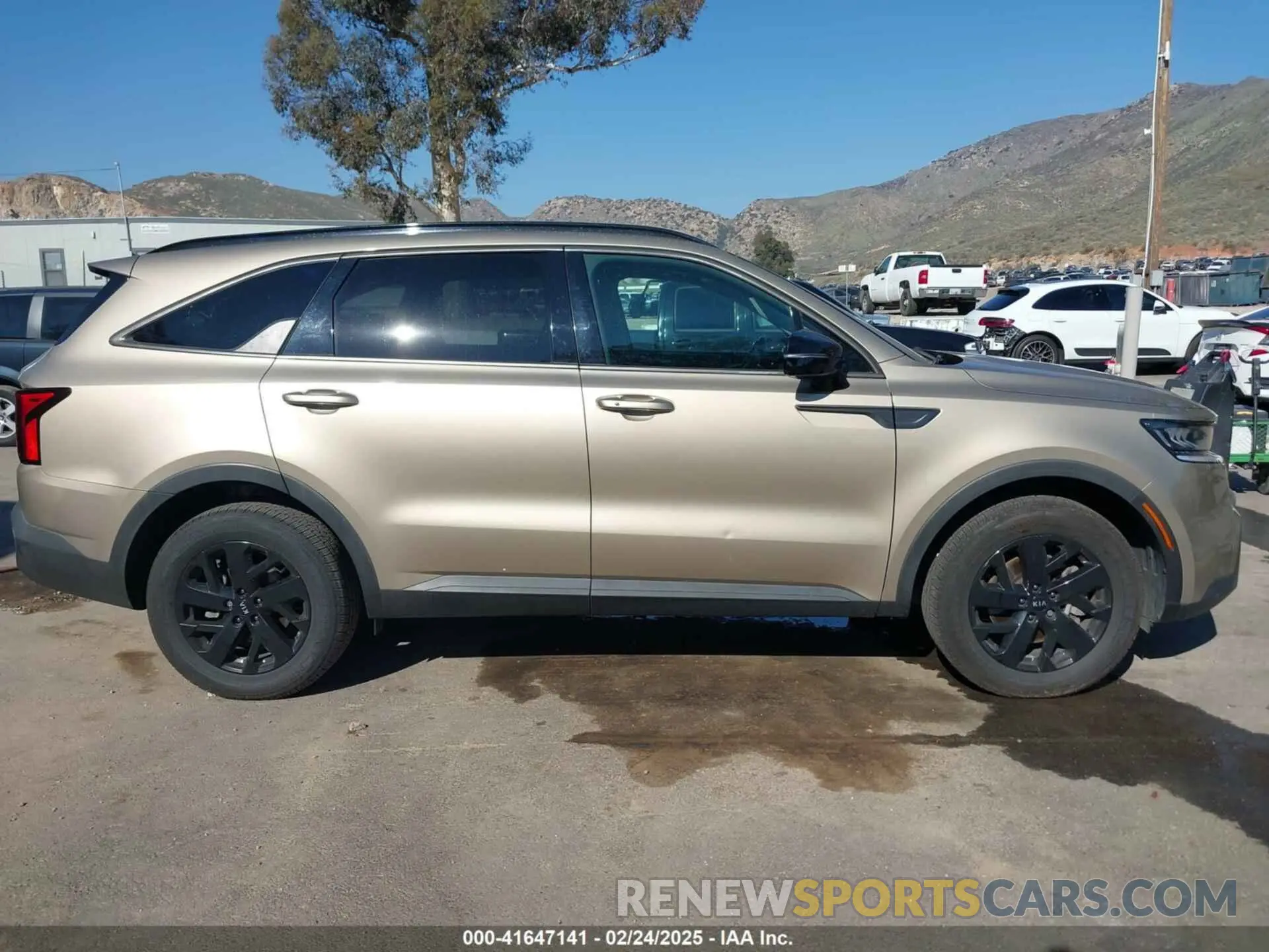 14 fotografías del automóvil dañado 5XYRLDLC6MG008163 KIA SORENTO 2021