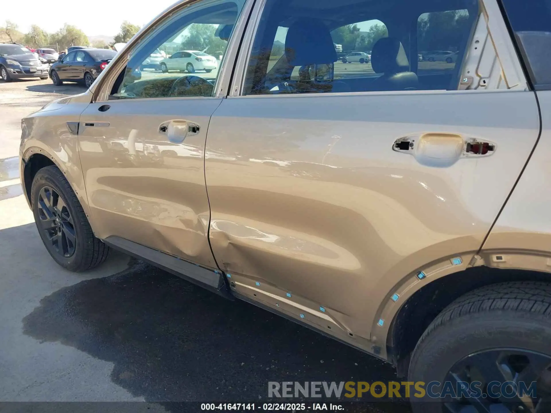 6 fotografías del automóvil dañado 5XYRLDLC6MG008163 KIA SORENTO 2021