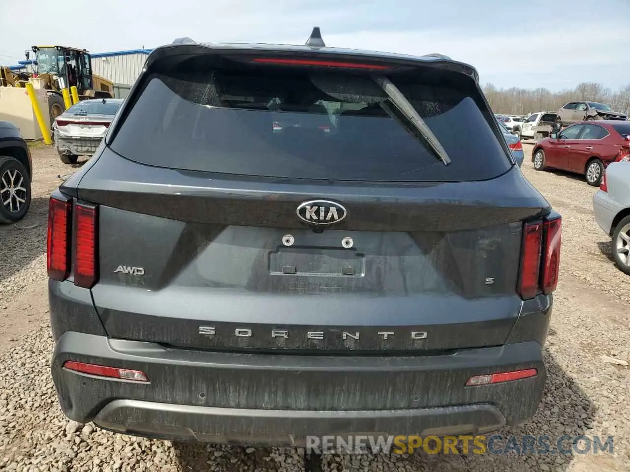 6 fotografías del automóvil dañado 5XYRLDLC6MG037761 KIA SORENTO 2021