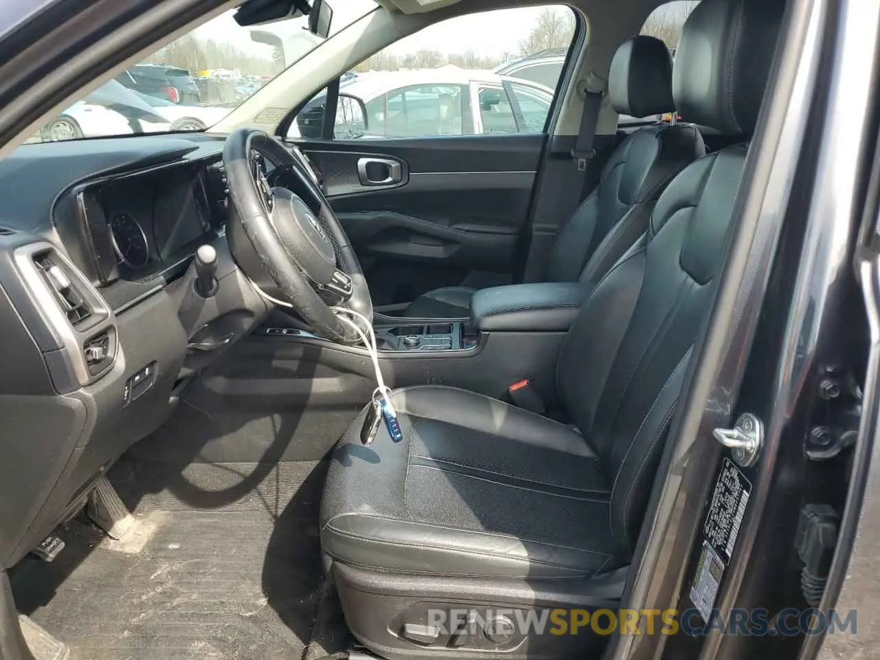 7 fotografías del automóvil dañado 5XYRLDLC6MG037761 KIA SORENTO 2021
