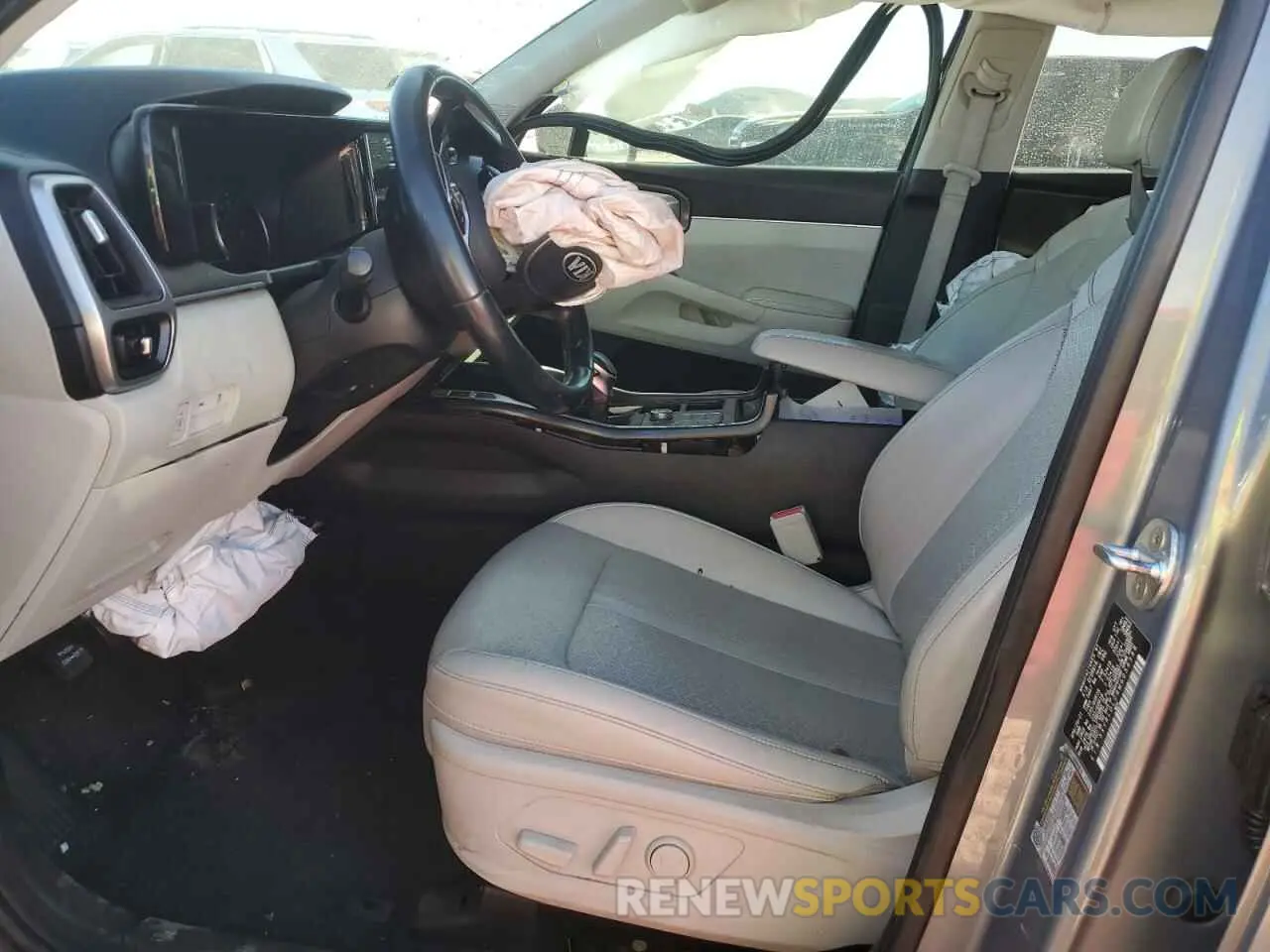 7 fotografías del automóvil dañado 5XYRLDLC6MG054348 KIA SORENTO 2021
