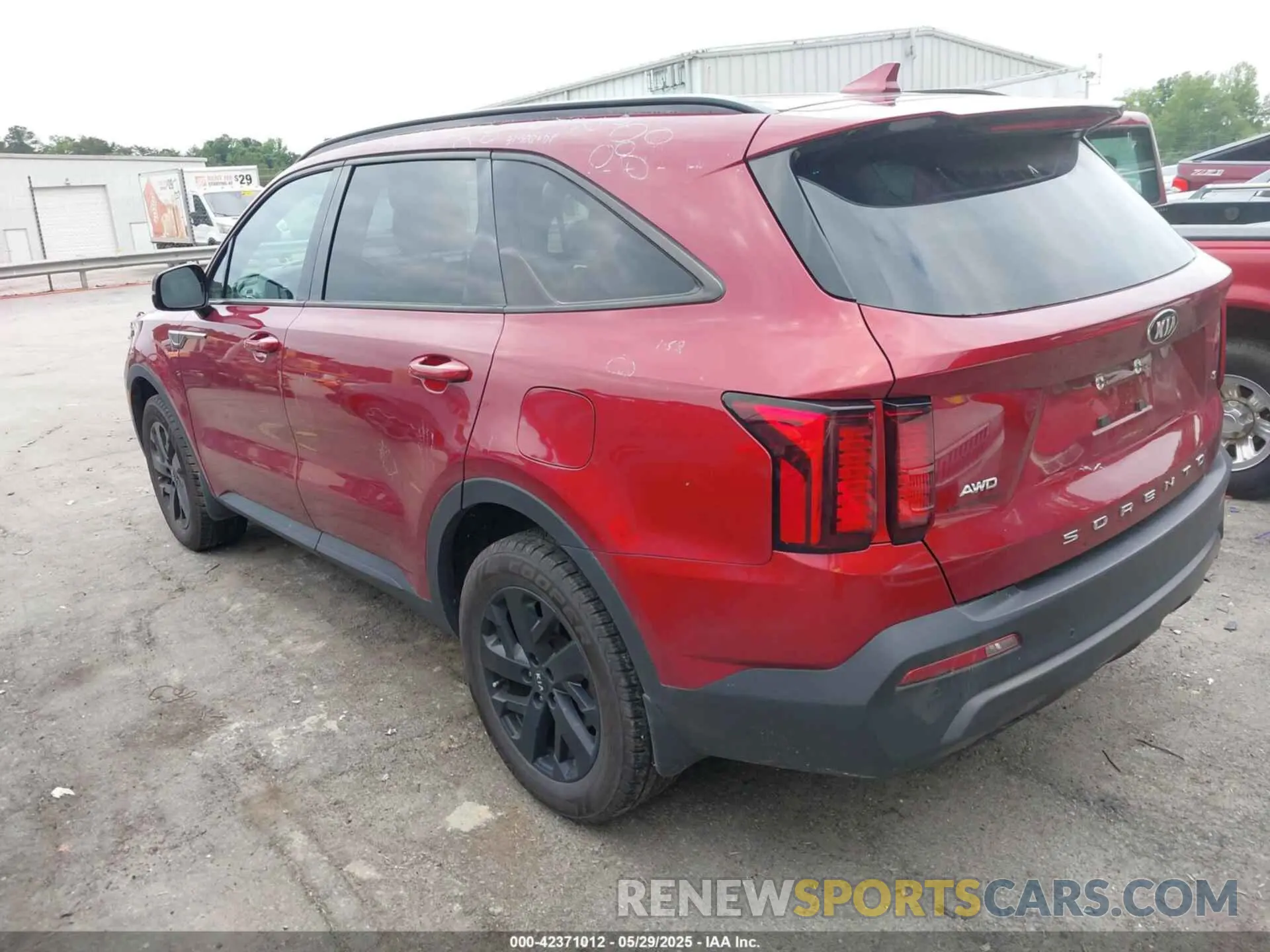 3 fotografías del automóvil dañado 5XYRLDLC7MG065018 KIA SORENTO 2021