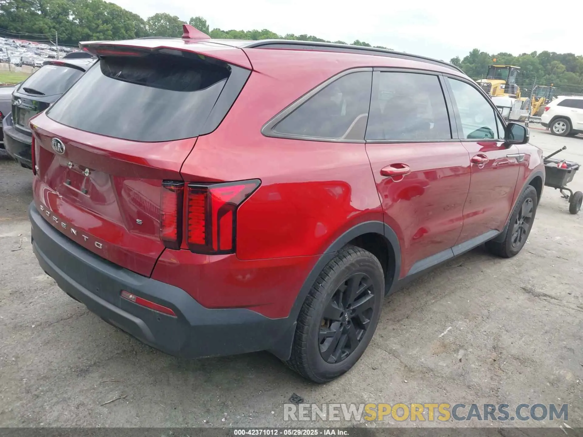 4 fotografías del automóvil dañado 5XYRLDLC7MG065018 KIA SORENTO 2021