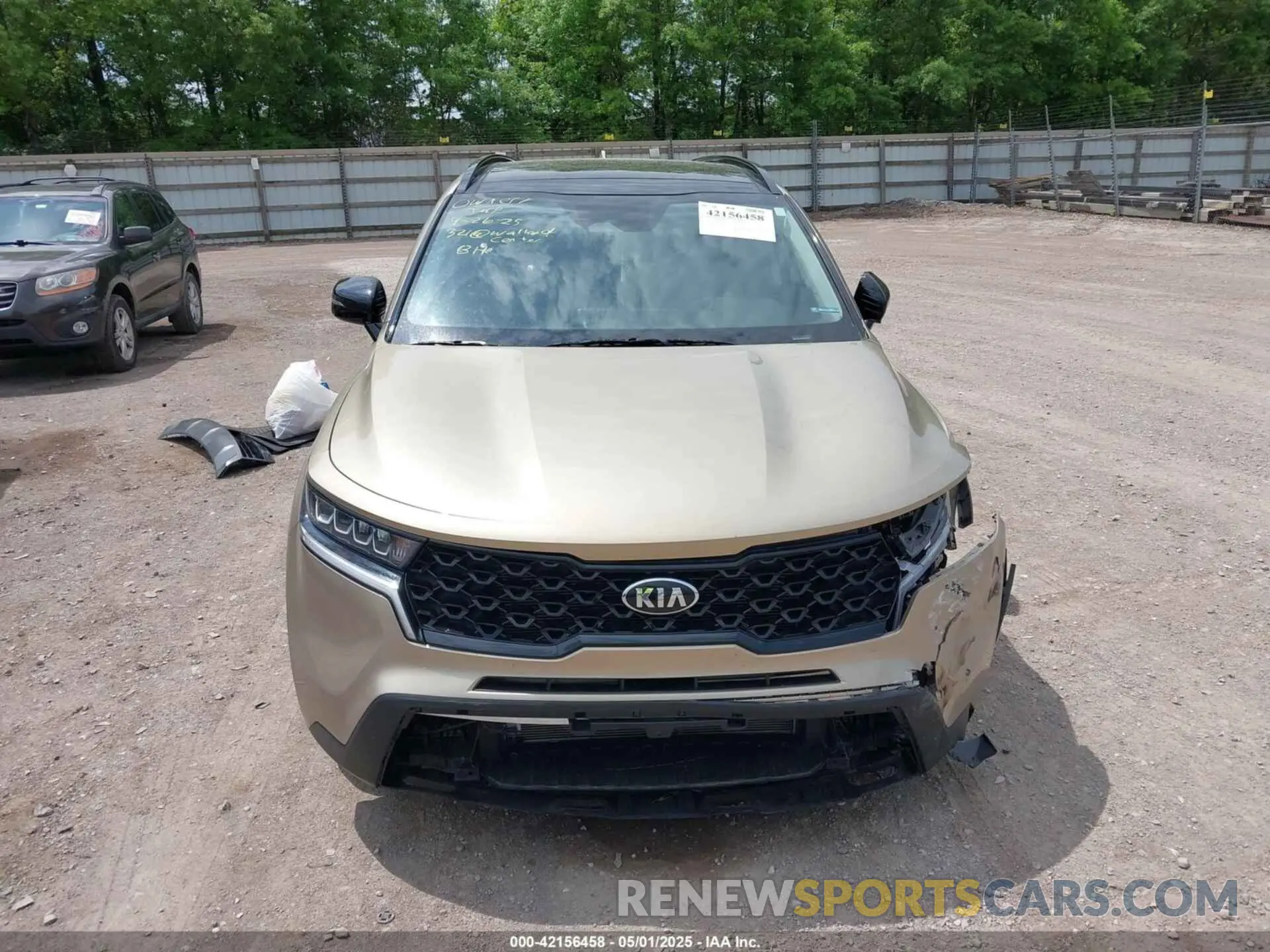 12 fotografías del automóvil dañado 5XYRLDLC9MG038208 KIA SORENTO 2021