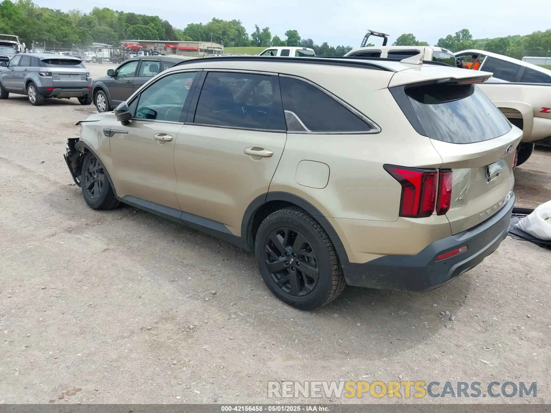 3 fotografías del automóvil dañado 5XYRLDLC9MG038208 KIA SORENTO 2021