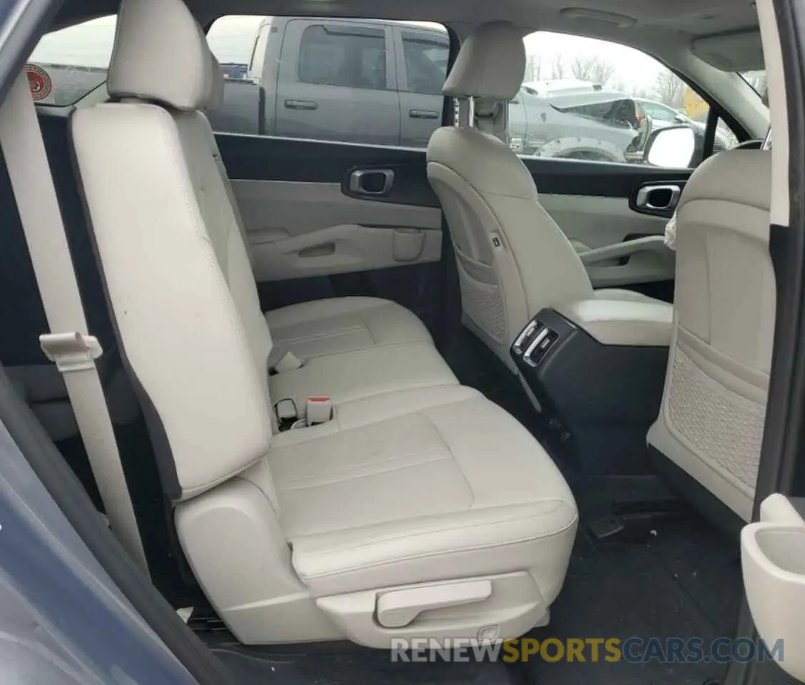 11 fotografías del automóvil dañado 5XYRLDLCXMG005346 KIA SORENTO 2021