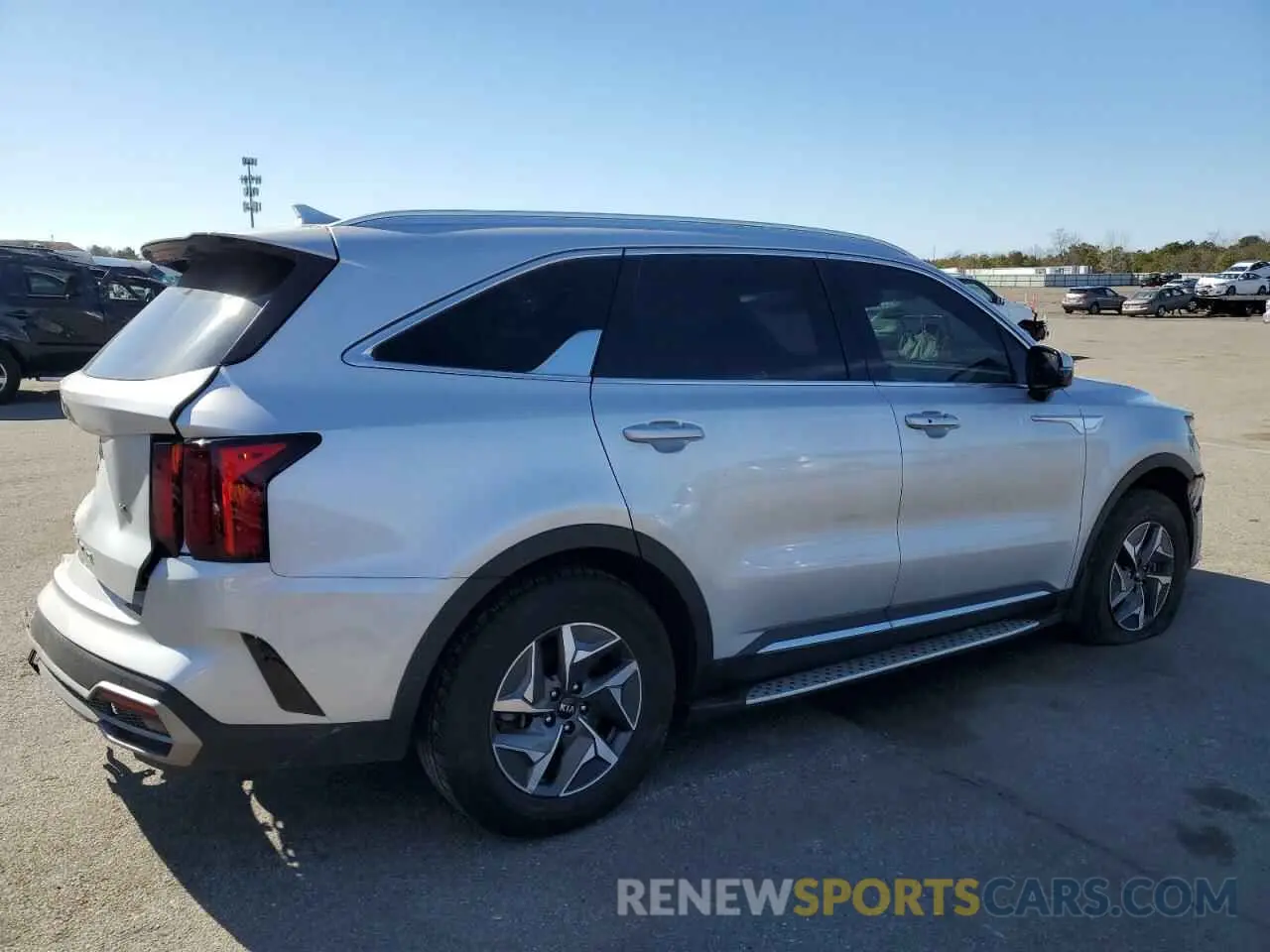 3 fotografías del automóvil dañado KNDRH4LG0M5033315 KIA SORENTO 2021