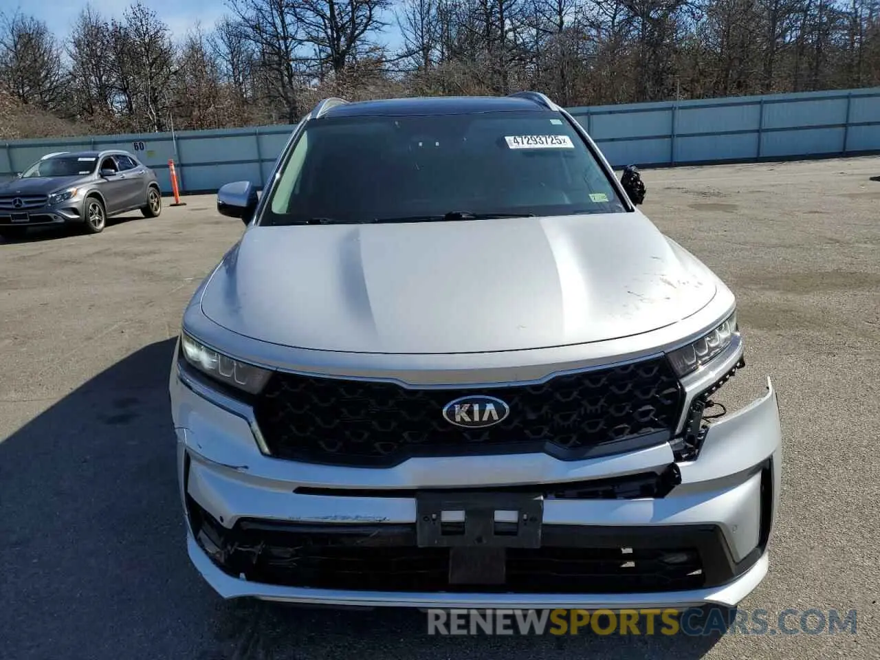 5 fotografías del automóvil dañado KNDRH4LG0M5033315 KIA SORENTO 2021