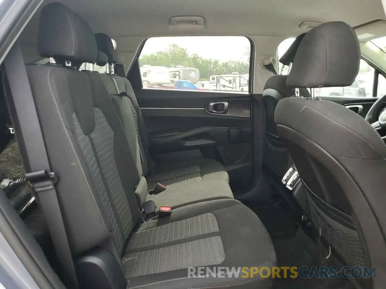 10 fotografías del automóvil dañado 5XYRG4LC0NG082538 KIA SORENTO 2022