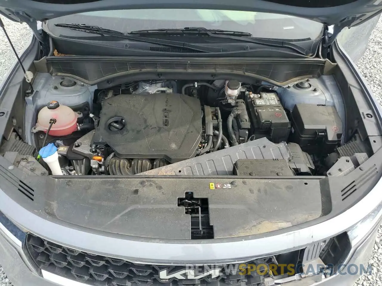 11 fotografías del automóvil dañado 5XYRG4LC0NG082538 KIA SORENTO 2022