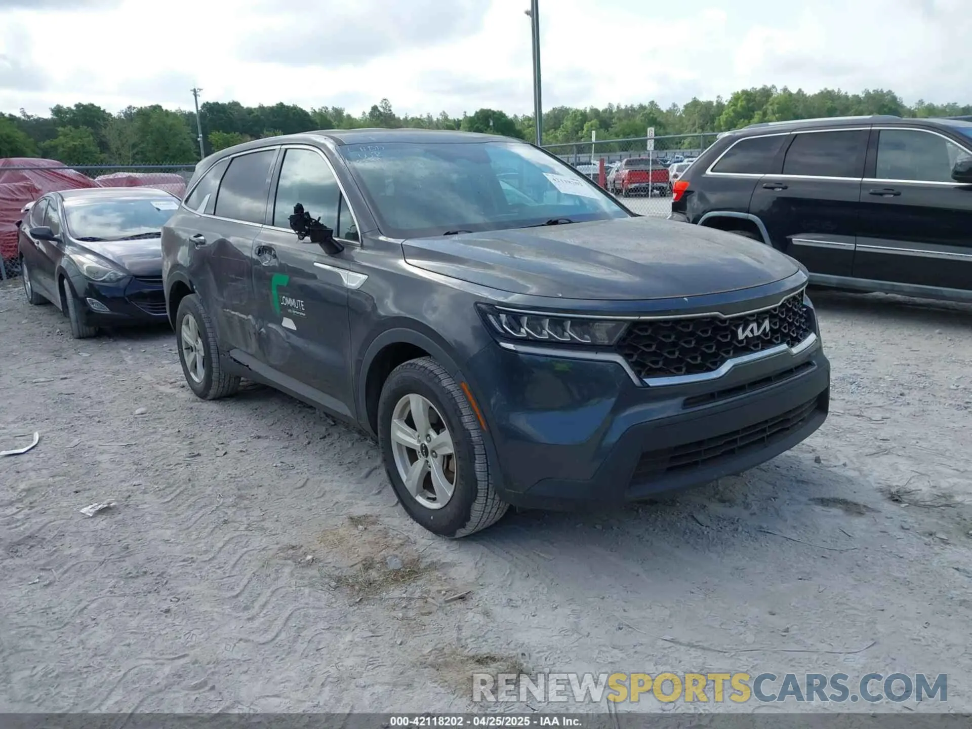 1 fotografías del automóvil dañado 5XYRG4LC0NG103985 KIA SORENTO 2022