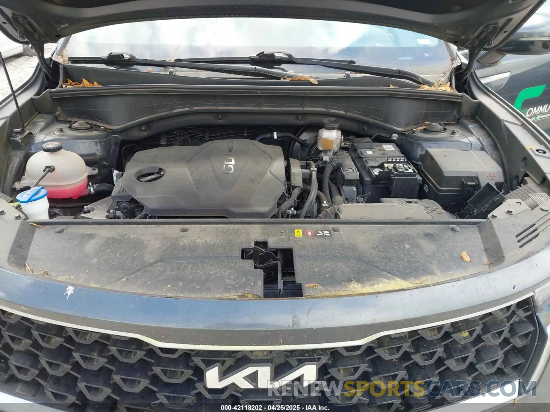 10 fotografías del automóvil dañado 5XYRG4LC0NG103985 KIA SORENTO 2022