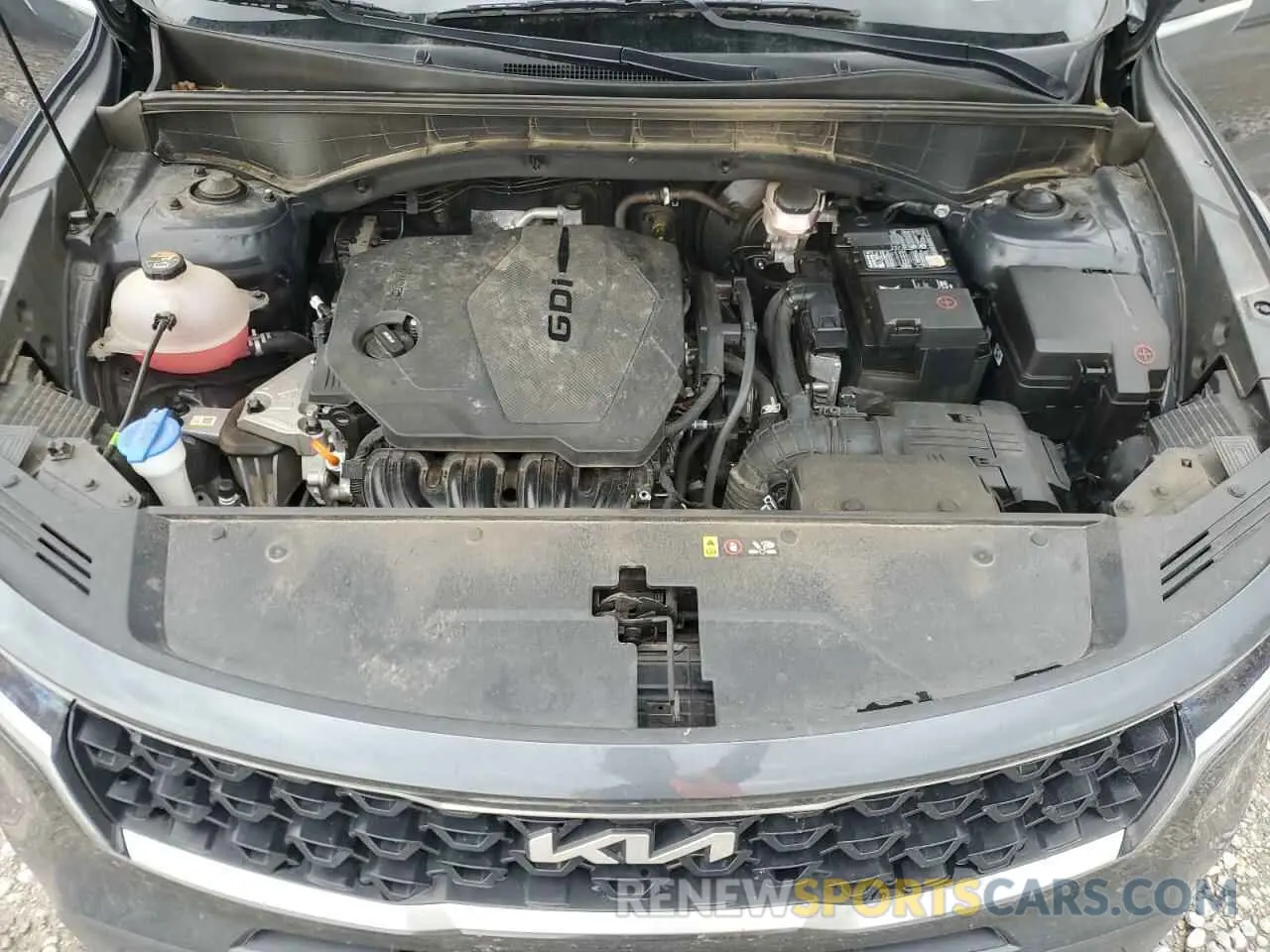 12 fotografías del automóvil dañado 5XYRG4LC5NG142801 KIA SORENTO 2022