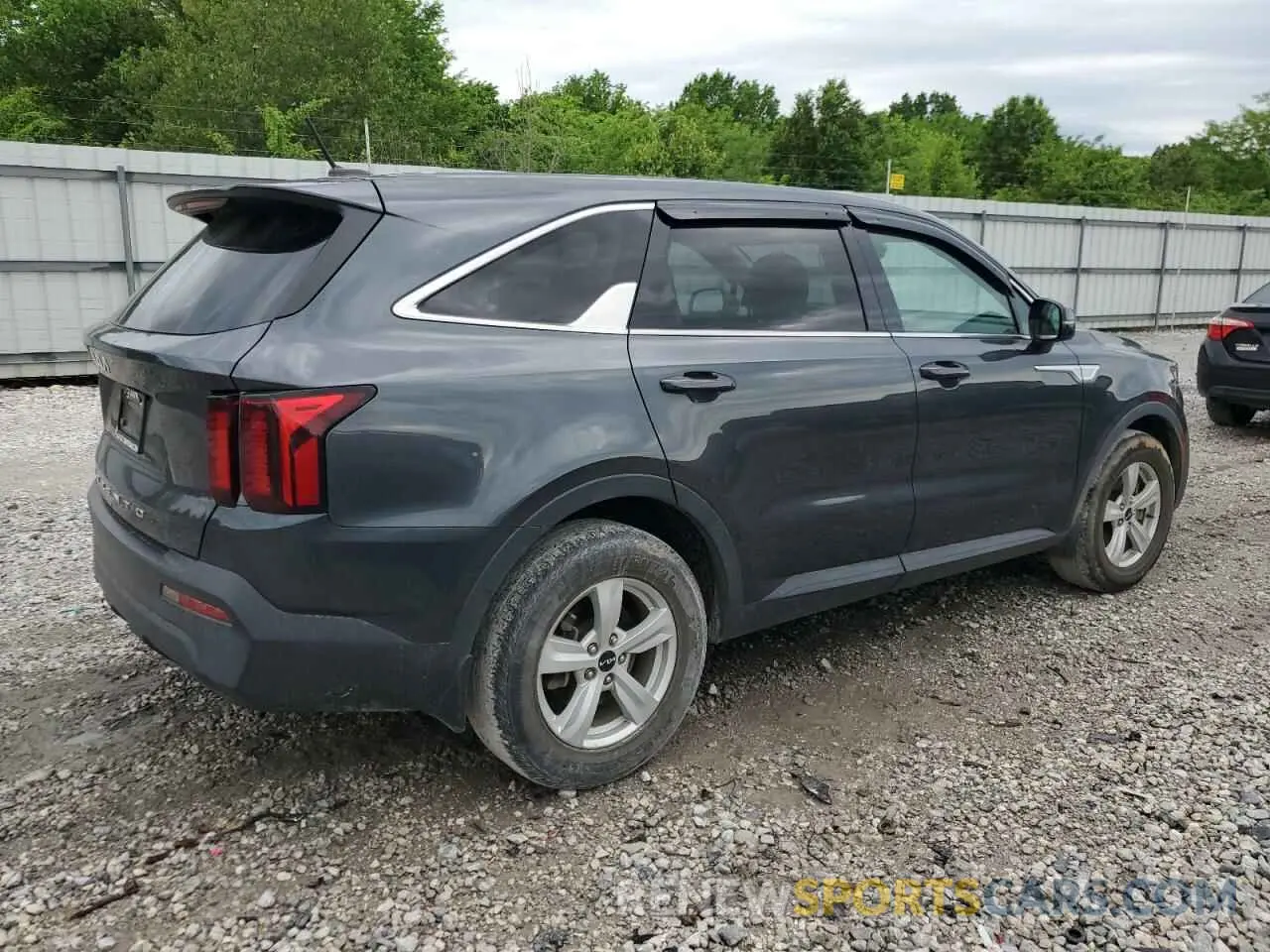 3 fotografías del automóvil dañado 5XYRG4LC5NG142801 KIA SORENTO 2022