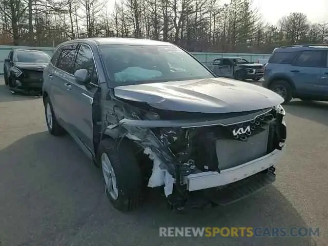 12 fotografías del automóvil dañado 5XYRG4LC6NG132519 KIA SORENTO 2022