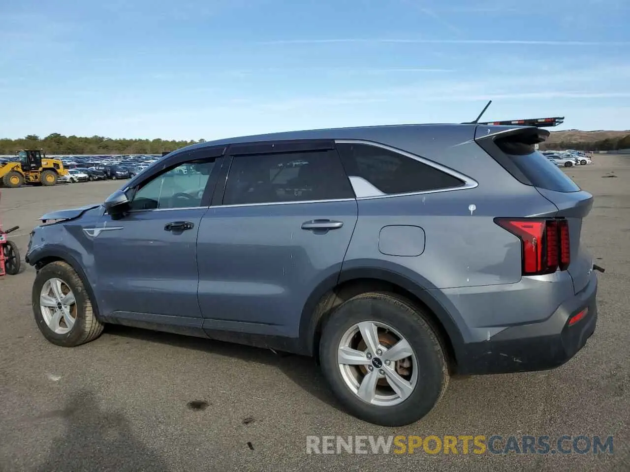 2 fotografías del automóvil dañado 5XYRG4LC6NG132519 KIA SORENTO 2022