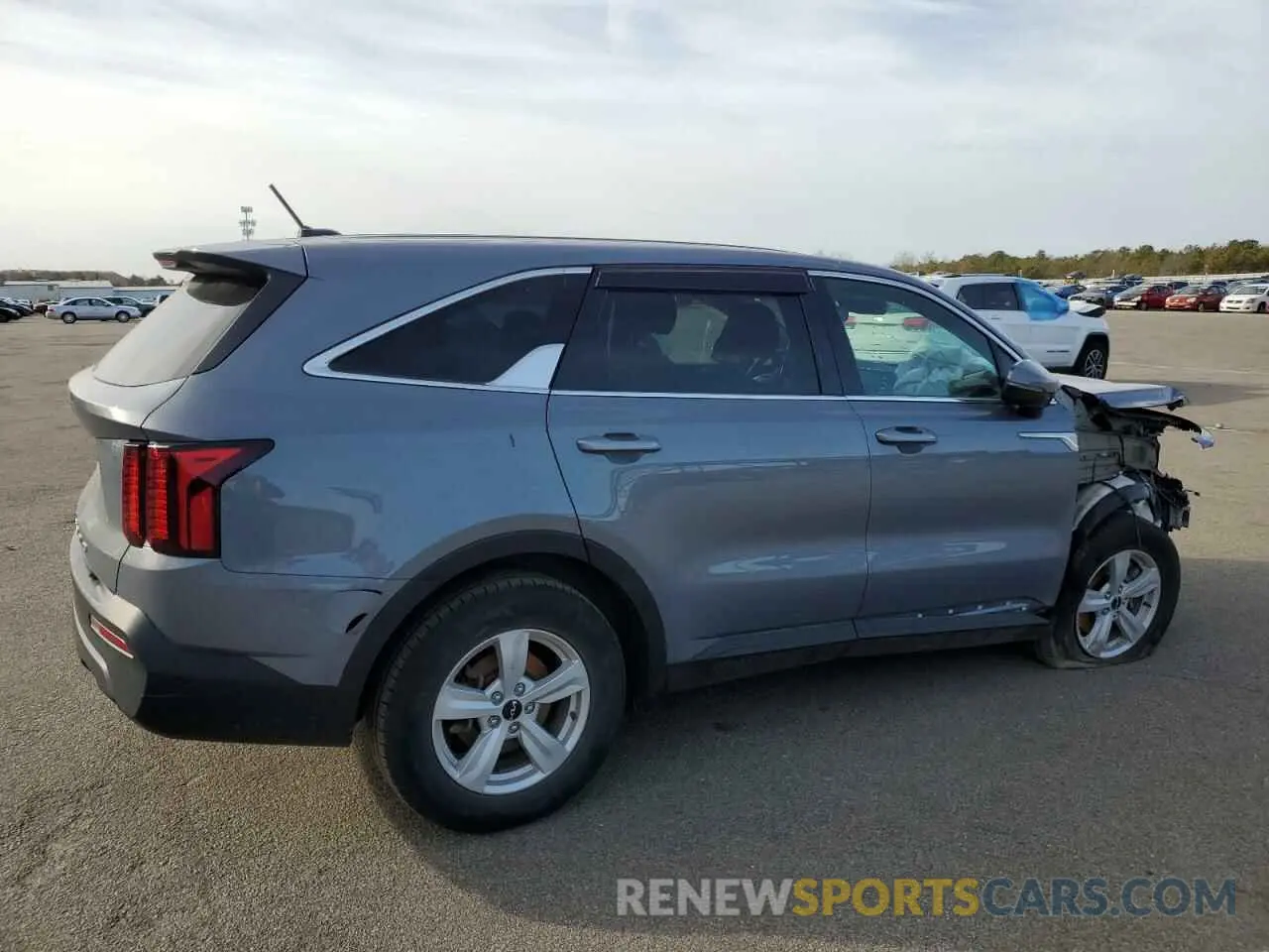 3 fotografías del automóvil dañado 5XYRG4LC6NG132519 KIA SORENTO 2022