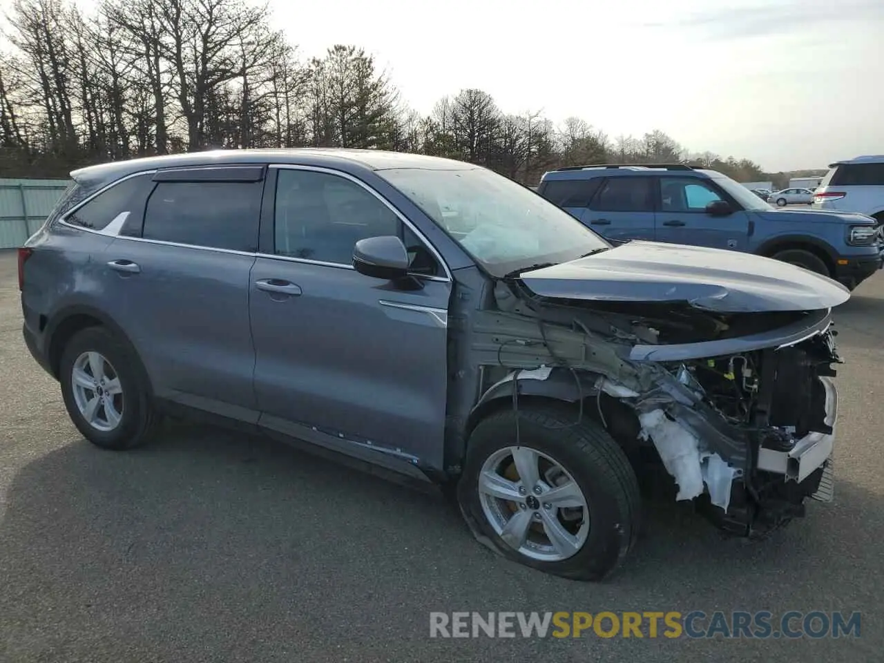4 fotografías del automóvil dañado 5XYRG4LC6NG132519 KIA SORENTO 2022