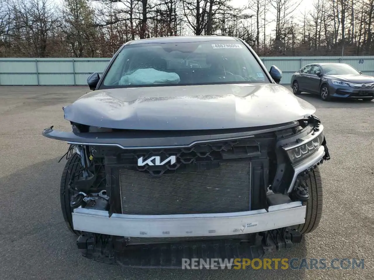 5 fotografías del automóvil dañado 5XYRG4LC6NG132519 KIA SORENTO 2022