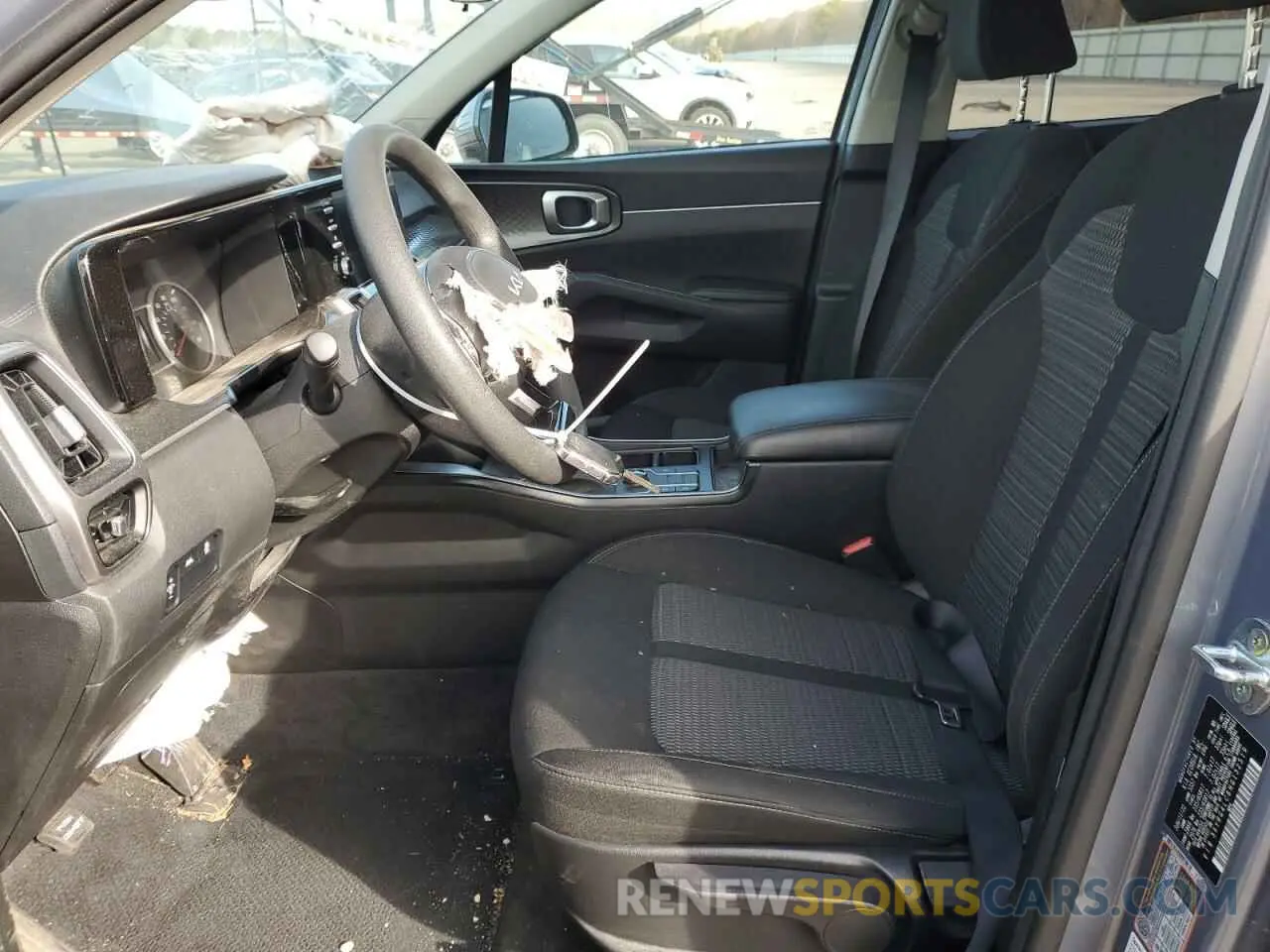 7 fotografías del automóvil dañado 5XYRG4LC6NG132519 KIA SORENTO 2022