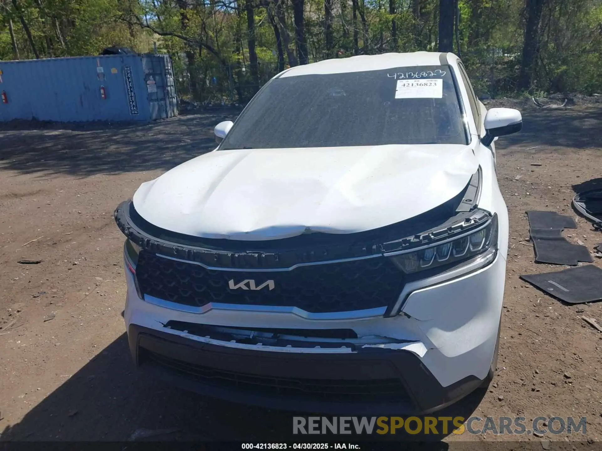 12 fotografías del automóvil dañado 5XYRG4LC9NG088726 KIA SORENTO 2022