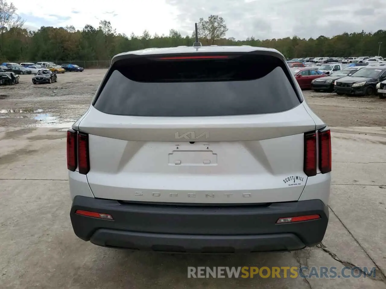 6 fotografías del automóvil dañado 5XYRG4LC9NG099337 KIA SORENTO 2022