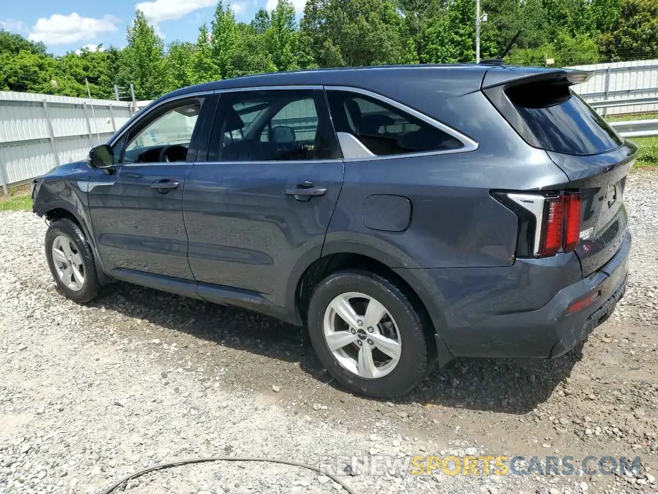 2 fotografías del automóvil dañado 5XYRG4LCXNG128554 KIA SORENTO 2022