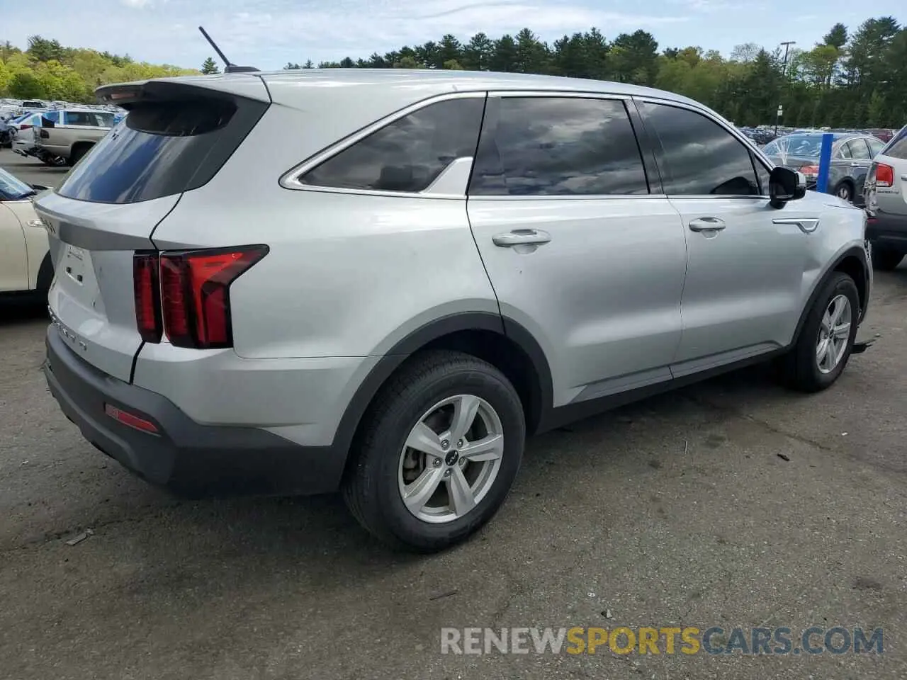 3 fotografías del automóvil dañado 5XYRGDLC1NG091524 KIA SORENTO 2022
