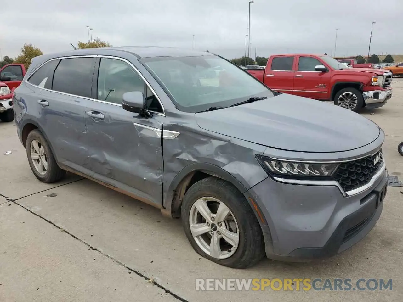 4 fotografías del automóvil dañado 5XYRGDLC1NG113893 KIA SORENTO 2022