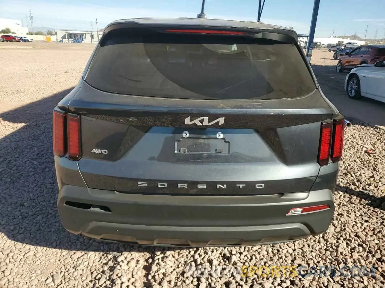 6 fotografías del automóvil dañado 5XYRGDLC3NG103012 KIA SORENTO 2022