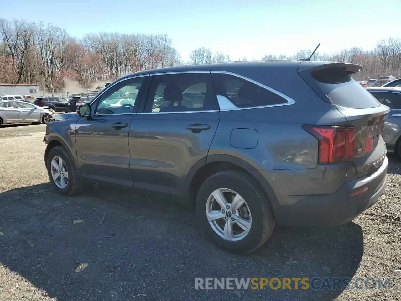 2 fotografías del automóvil dañado 5XYRGDLC3NG116813 KIA SORENTO 2022