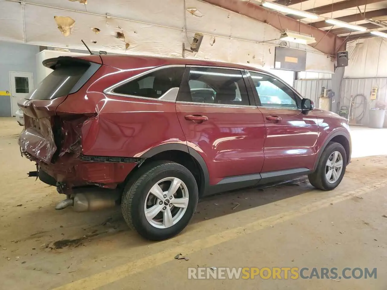 3 fotografías del automóvil dañado 5XYRGDLC3NG149715 KIA SORENTO 2022