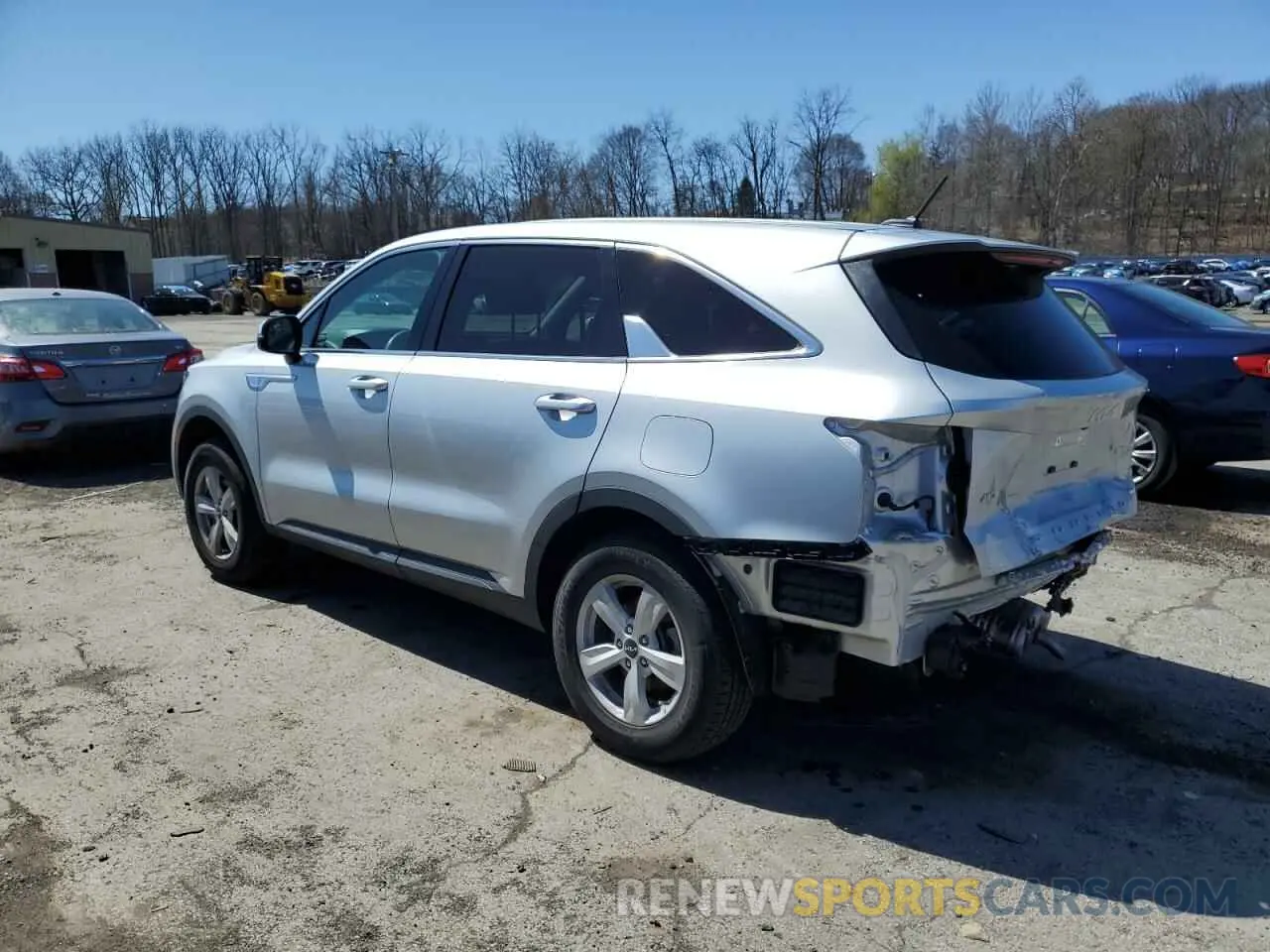 2 fotografías del automóvil dañado 5XYRGDLC4NG091517 KIA SORENTO 2022