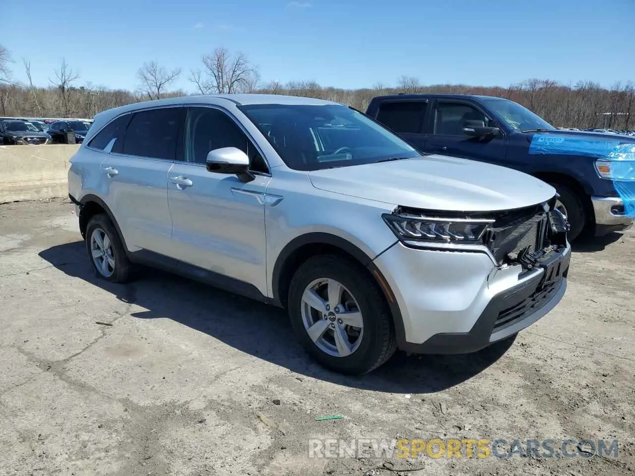 4 fotografías del automóvil dañado 5XYRGDLC4NG091517 KIA SORENTO 2022
