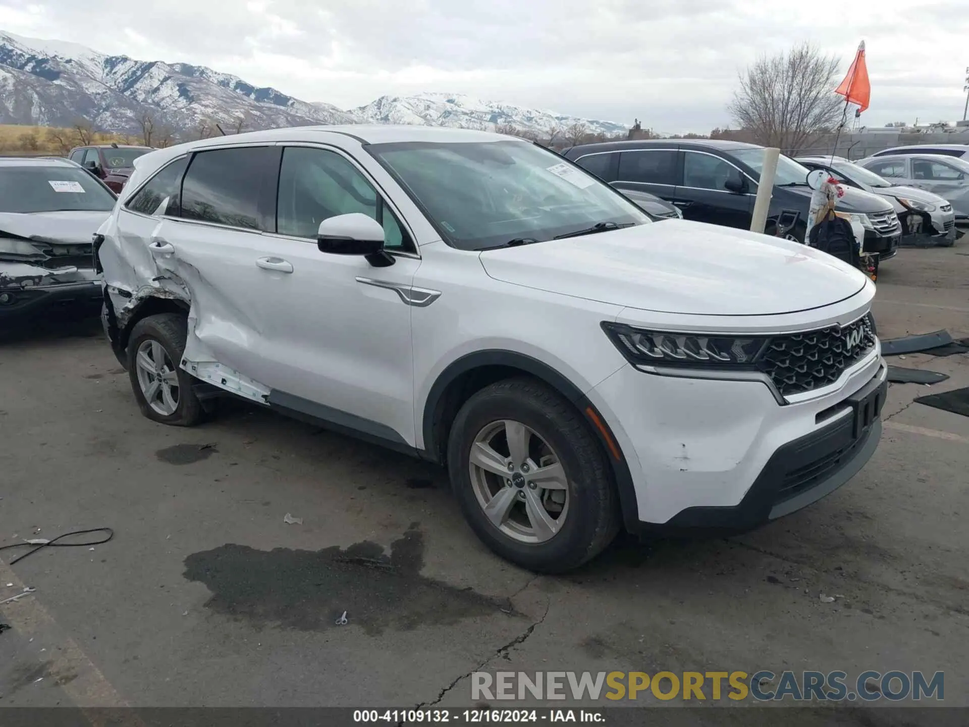 1 fotografías del automóvil dañado 5XYRGDLC8NG072405 KIA SORENTO 2022