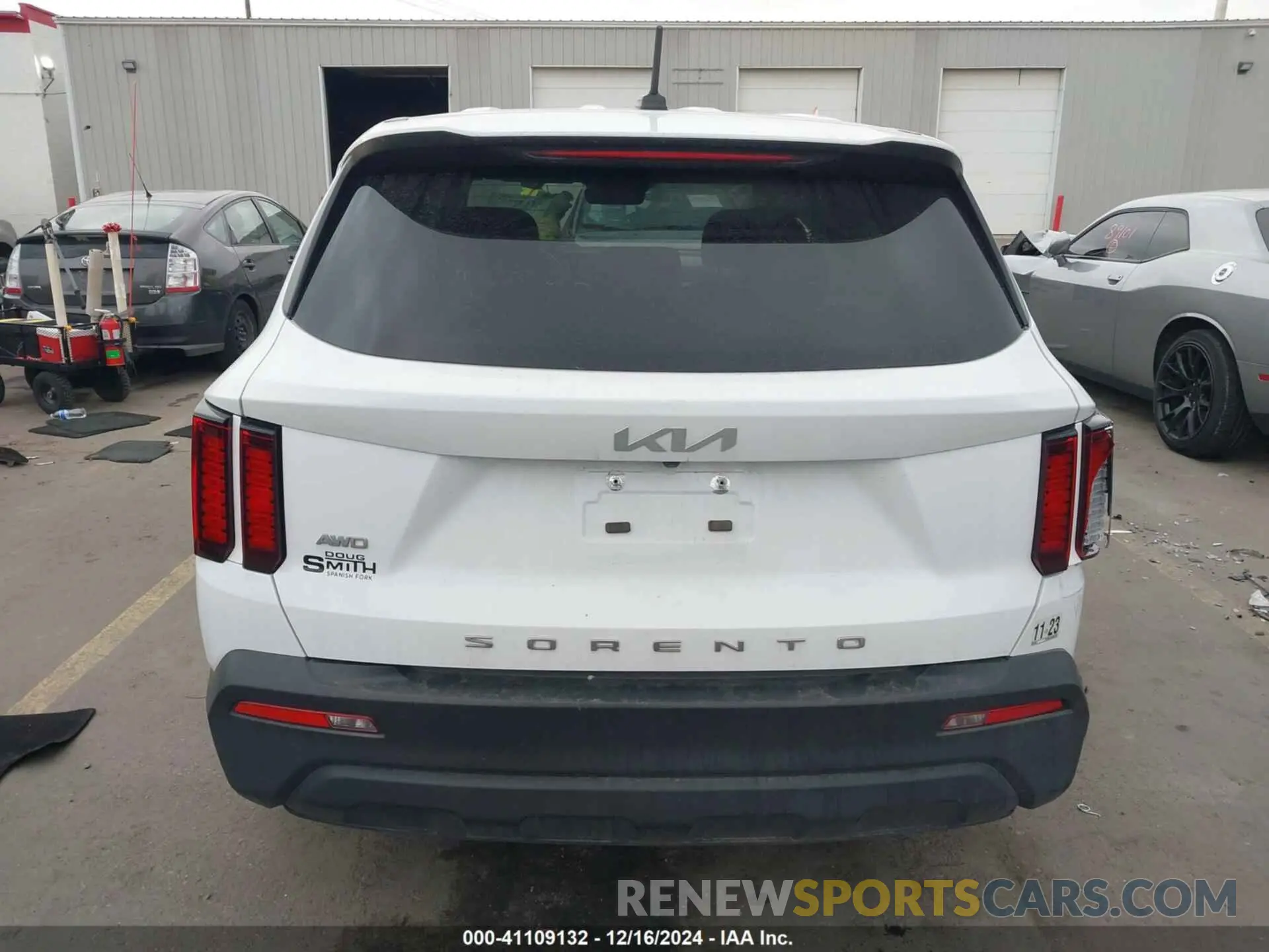 16 fotografías del automóvil dañado 5XYRGDLC8NG072405 KIA SORENTO 2022